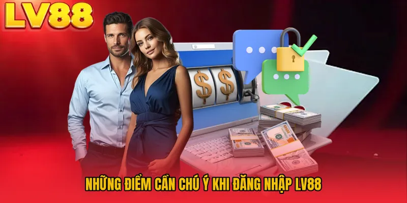 Những điểm cần chú ý khi đăng nhập LV88